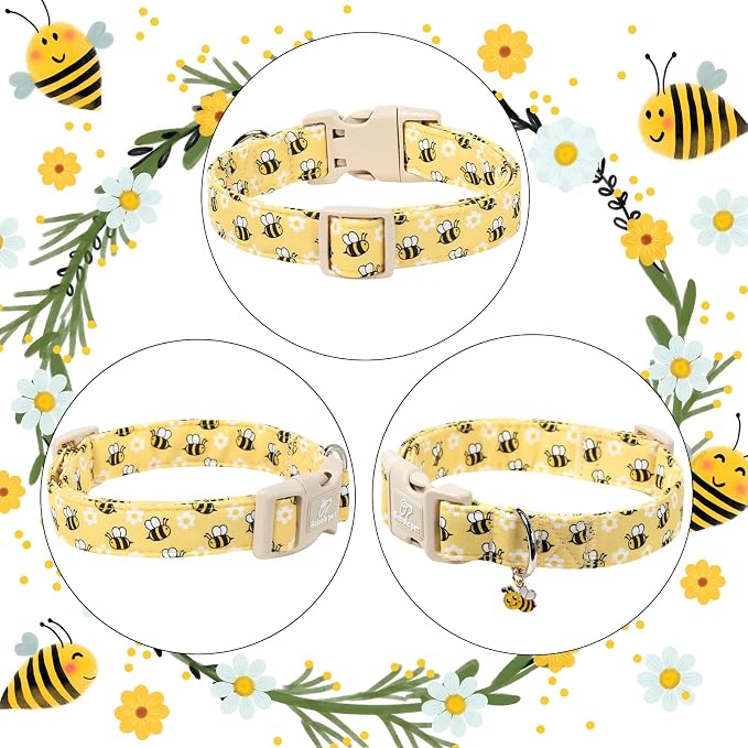 Bee & Daisy Dog Collar for Large Dogs - Image 7