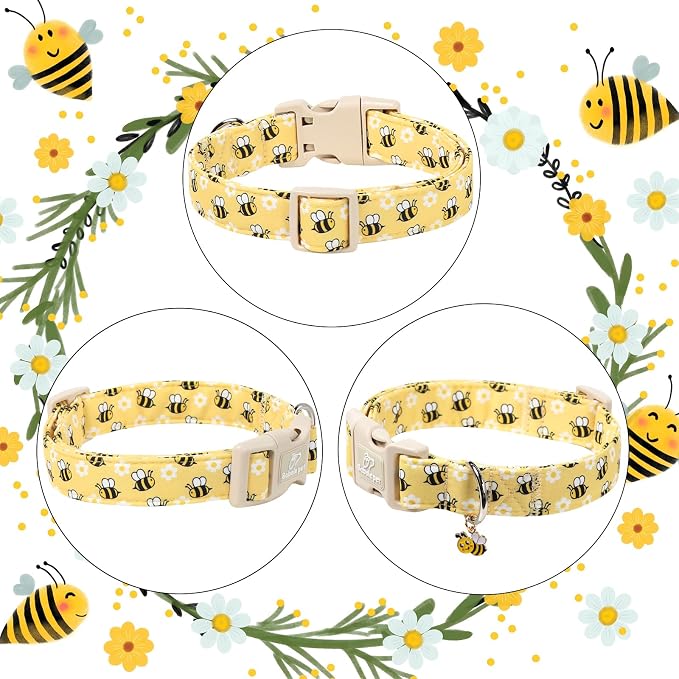 Bee & Daisy Dog Collar for Small Dogs - Image 7
