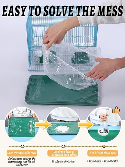 50 Pcs Large Disposable Bird Cage Liners - Image 4