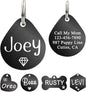 Ultra Joys Dog ID Tag, Custom Dog Tag Personalized Cat Tag, Pet ID Tag by UltraJoys