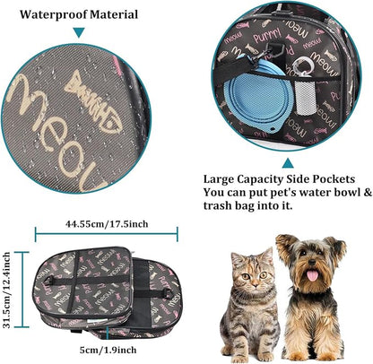 Soft-Sided Kennel Pet Carrier for Small Dogs, Airline Approved Cat Carriers Dog - Image 5