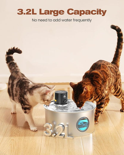 Cat Water Fountain Battery Powered: Cordless Cat Fountain Wireless - Image 4
