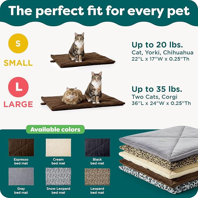 FurHaven ThermaNAP Self Warming Cat Mat, Dog Bed - Image 6