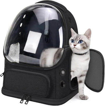 Breathable Cat Backpack Carrier, Large Space Cat Bubble Backpack by Unknown