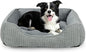MIXJOY Large Dog Bed for Large Medium Small Dogs, Rectangle Washable Orthopedic by MIXJOY