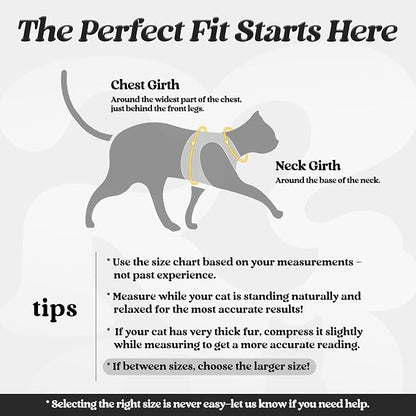 rabbitgoo Cat Harness and Leash Set - Image 2