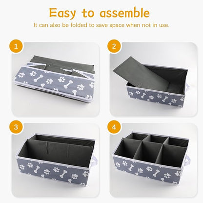 Dog treat storage organizers pet storage basket organizer great - Image 4