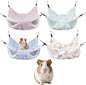 4 Pack Small Animal Hammock, 11.4x11.4 Inch Guinea Pig Rat Ferret Hanging Bed by Unknown