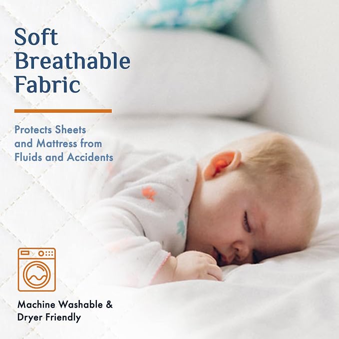 Washable Incontinence Bed Pad 36x60 – Soft, Absorbent & Waterproof Mattress - Image 5