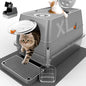 Stainless Steel Litter Box by Unknown