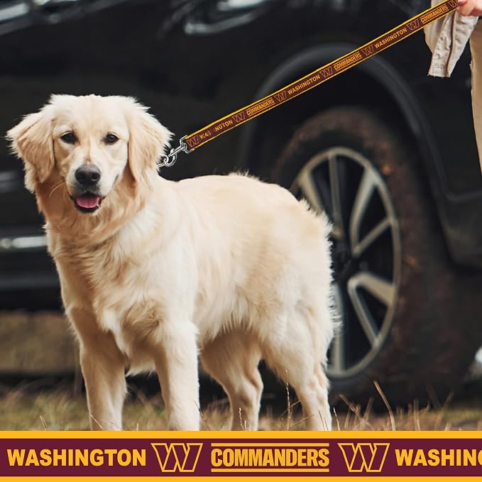 Pets First NFL Washington Commanders Dog & Cat Collar, Medium Football Team - Image 4