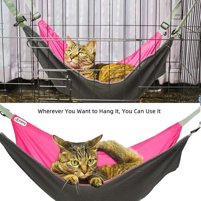 Extra Large Hanging Cat Hammock, Bed & Mat - Image 2