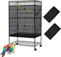 Bird Cage Seed Catcher, Large Birdcage Net Cover, Bird Cage Accessories by SYOOY