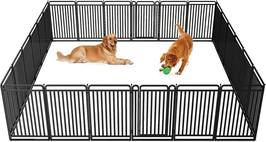 New Thickened Version Dog Playpen, 40 Inch Dog Fences by XDPET