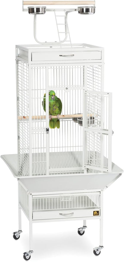 Prevue Pet Products Wrought Iron Select Bird Cage Black Hammertone 3151BLK - Image 3
