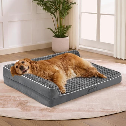 Dog Bed Large Sized Dogs, Orthopedic Dog Bed by Aeroluxe