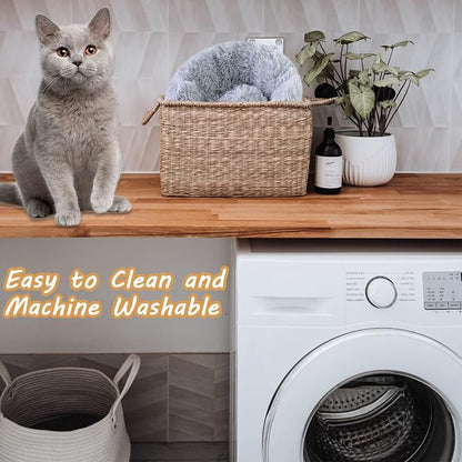 Cat Beds for Indoor Cats, 15.7 Inch Dog Bed for Small Melium Large Dogs - Image 4