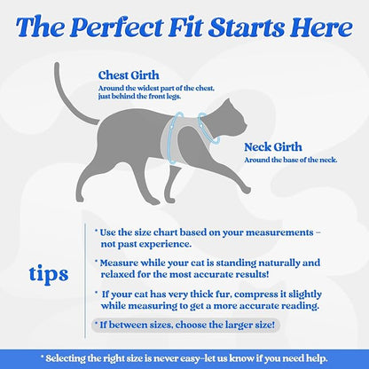 rabbitgoo Cat Harness and Leash Set - Image 2