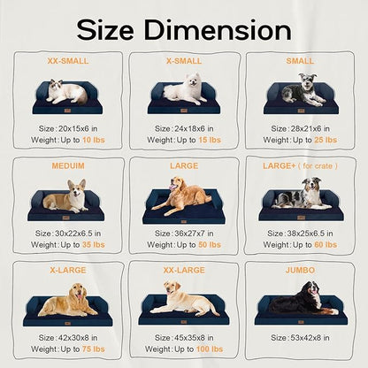 Small Dog Bed and Cat Sofa Waterproof Orthopedic Dog Beds - Image 2