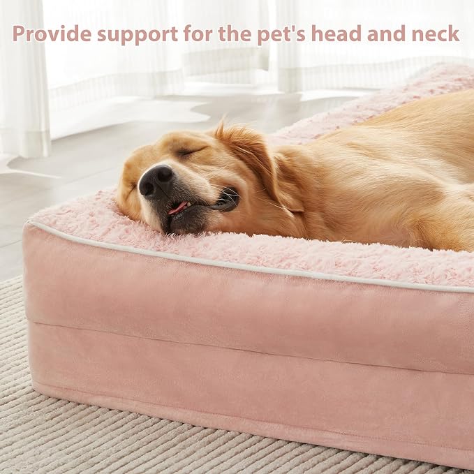 BFPETHOME Orthopedic Dog Beds for Large Dogs-Waterproof Sofa Pet Bed - Image 2