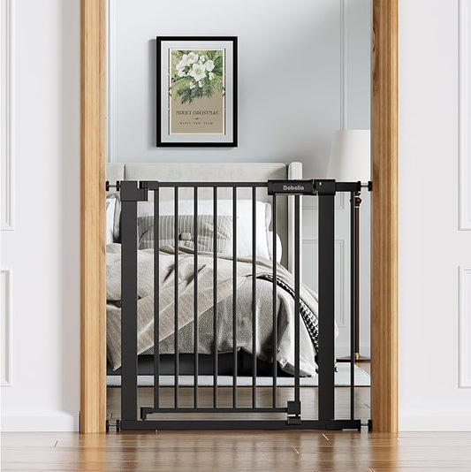 BABELIO Baby Gate for Doorways and Stairs, 31-36" Pet Gate by BABELIO