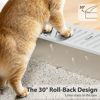 Stainless Steel Litter Box | Metal Kitty Litter Box - Image 3
