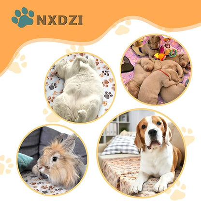 Dog Blankets for Small Medium Dogs Washable, 3 Pack Pet Blanket Washable 30" x - Image 4