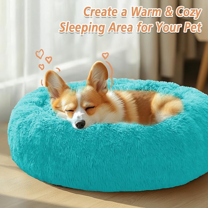 JOLLYVOGUE Calming Dog Bed for Small Dogs - Image 4