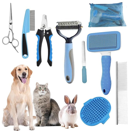 Dog Brush for Shedding by KUEIOX