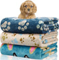Rezutan 1 Pack 3 Blankets for Dogs, Dog Blanket for Small Pet Cat, Premium Soft by Rezutan