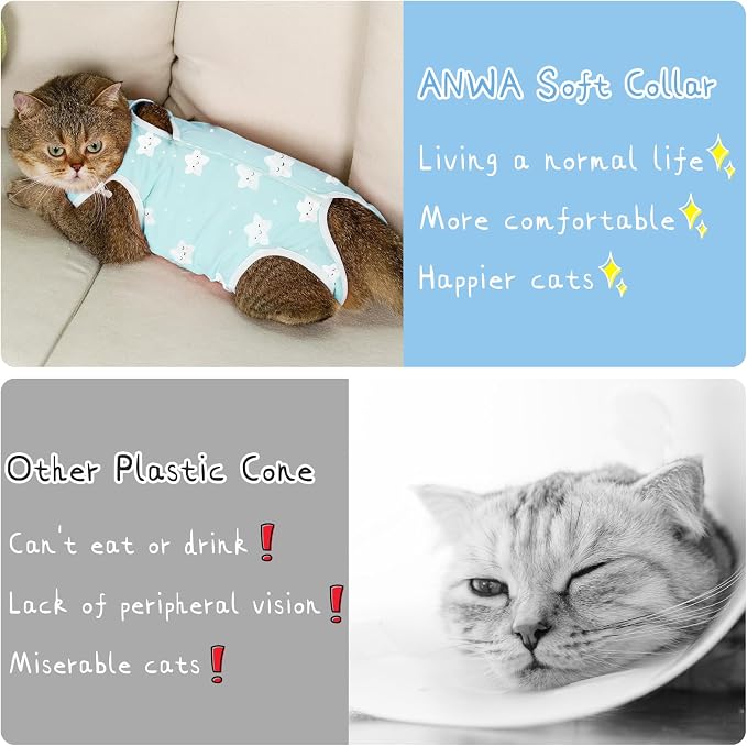 ANWA 2 Pack Cat Recovery Suit - Image 7
