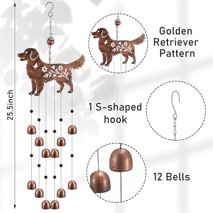 24 Inch Metal Wind Chimes Decor - Image 2