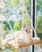 Cat Window Perch with Industrial-Grade Suction Cups by Unknown