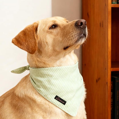 ARING PET Summer Dog Bandana, Cute Green Bandanas, Comfortable Pet Scarf - Image 4