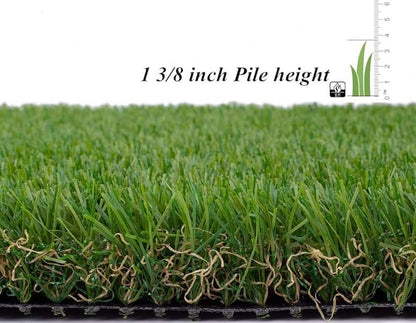 ALTRUISTIC Artificial Grass 11FTX77FT, Realistic Fake Grass Deluxe Turf - Image 7
