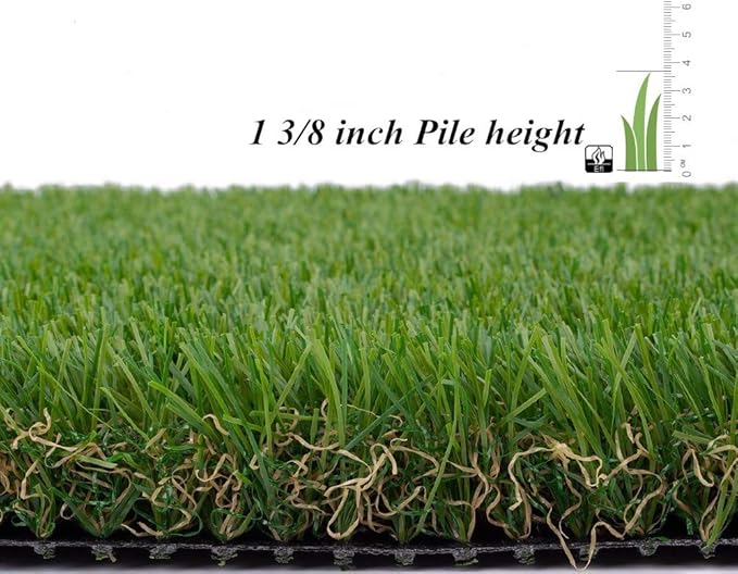 ALTRUISTIC Artificial Grass 5FTX62FT, Realistic Fake Grass Deluxe Turf - Image 7