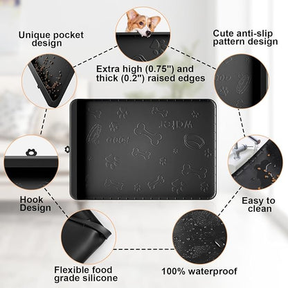 Dog Food Mat - Silicone Dog Mat - Image 4
