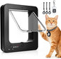 Smart Cat Door for Interior & Exterior, RFID Cat Pet Door by Unknown