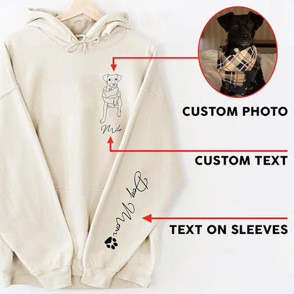 CHIARA CONTI11 Custom Dog Hoodie, Custom Pet Gifts, Custom Dog Shirt, Custom - Image 3