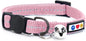 Pawtitas Recycled Pink Reflective Cat Collar – Eco-Friendly Breakaway Safety by Pawtitas