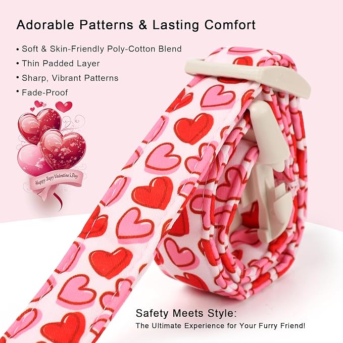 Valentines Dog Collar for Large Dogs - Image 4