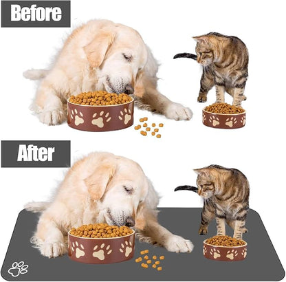 Large Pet Feeding Mat, Absorbent Quick Dry Dog Mat - Image 2