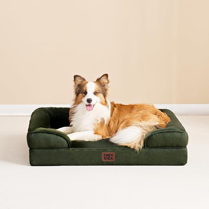 EHEYCIGA Orthopedic Dog Beds for Large Dogs, Waterproof Memory Foam Large Dog - Image 9