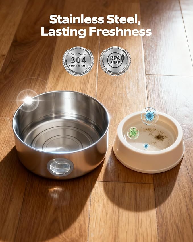 Cordless Cat Water Fountain Wireless: Battery Powered Pet Water Fountains - Image 6