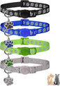 4PCS Breakaway Cat Collars, Reflective Cat Collar by Unknown