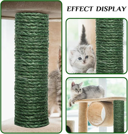 Green Sisal Rope 1/4 Inch by 98-Feet - Image 5