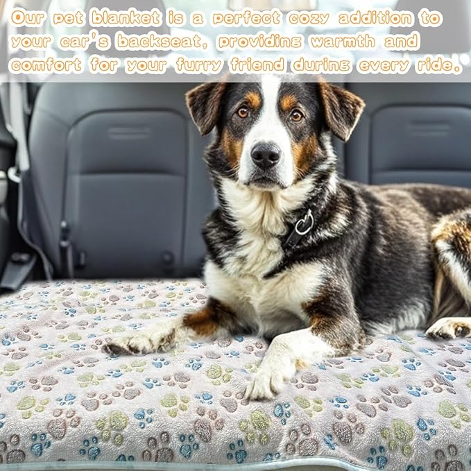 Dog Blankets for Medium Large Dogs Washable, 3 Pack Pet Blanket Washable 41" x - Image 6
