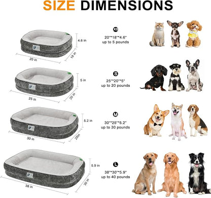 Dog Bed Medium Size Dog, Orthopedic Bed - Image 2