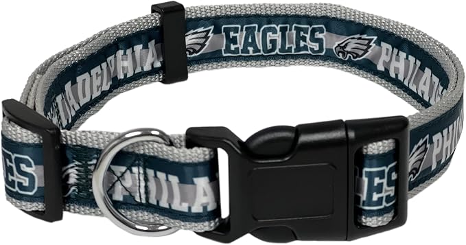 NFL PET Collar Philadelphia Eagles Dog Collar, Large Football Team Collar - Image 2