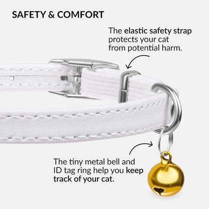 CollarDirect Leather Cat Collar - Image 4